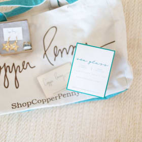 Copper Penny Gift Bag + Gift Card item