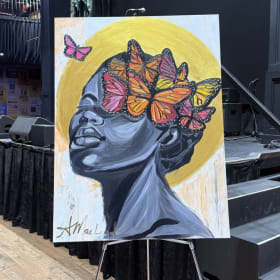 Live Painting by Andrea Macleod item