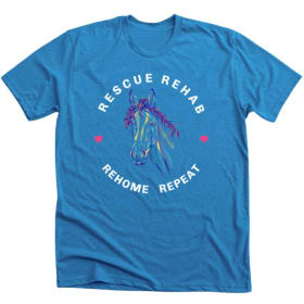 Rescue Rehab, Rehome, Repeat - Unisex T-Shirt item
