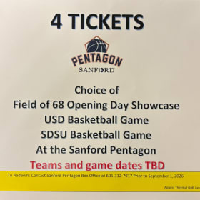 4 Pentagon Basketball Tickets item