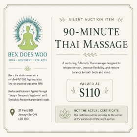 90 Minute Thai Massage item