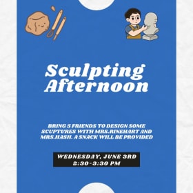 Sculpting Afternoon item