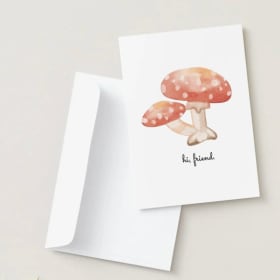 hi friend - cute mushroom item