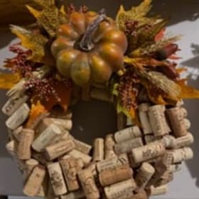 Fall Cork wreath item
