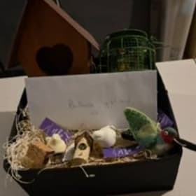 Birdhouse basket item