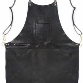Billy Tannery Black Leather Apron item