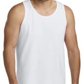 Men's White Tank Top item
