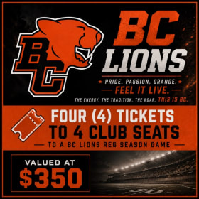 BC Lions Tickets (4) item