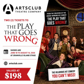 Artsclub Theatre Company - Two (2) Tickets item