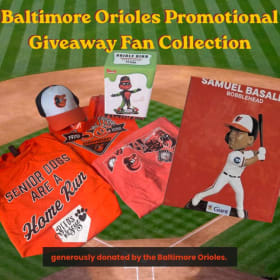 4) Baltimore Orioles Promotional & Giveaway Fan Collection item
