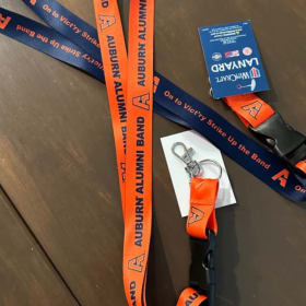 Auburn Band A Lanyard with Detachable Buckle item