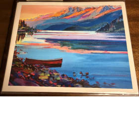 Water Landscape Art Print item