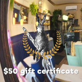 $50 Gift Certificate Mon Garenne French Bakery item