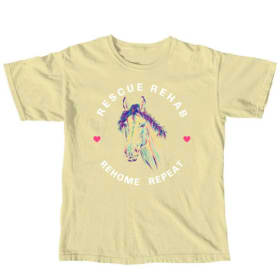 Rescue Rehab, Rehome, Repeat - Comfort Colors Tee item