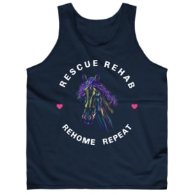 Rescue Rehab, Rehome, Repeat - Tank Top item