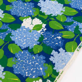 VINTAGE Schumacher “Hydrangea” Screen-Printed Fabric item