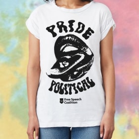 Pride is Political Tee item