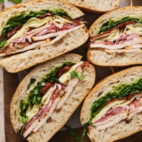 Sandwich Club Dinde / Turkey Club du Café Parma item