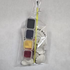 Magnets seashells kraft kit item