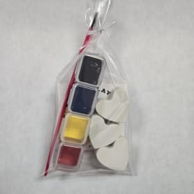 Magnets heart kraft kit item