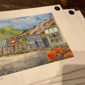 Matted Print item