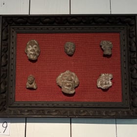 Framed Ceramic Stone item