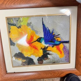 Diamond Art Hummingbird item