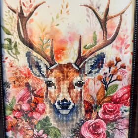 Deer in Spring Diamond Art item