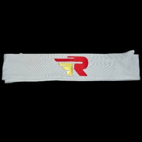 White T&F Tie-Back Headband item