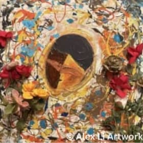 Expressed Abstract “Love” #3 by Alex Li item