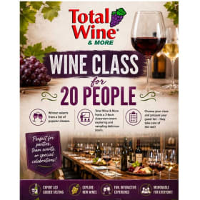 Wine Class for 20 item