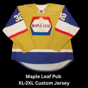 Maple Leaf Pub Game Worn Custom Jerseys item