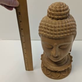 Photo of #5 - Wooden Buddha Head