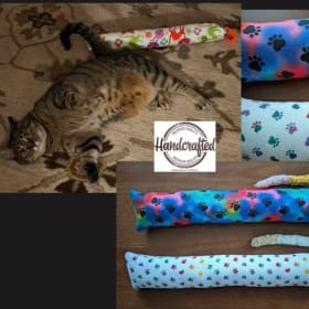 Photo of #16 - Set of Two Kitty Kick Sticks (Paw Prints)
