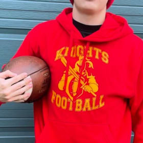Knights Football Hoodie (Red) item