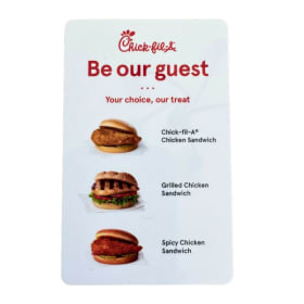 20 Chick-Fil-A cards! item
