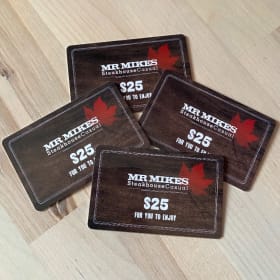 Mr Mikes Gift Cards item