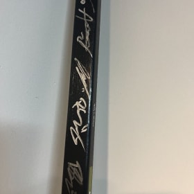 North Bay Battalion SIGNED hockey stick item