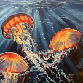 Jellyfish by Christina Prezzemolo Crowley item