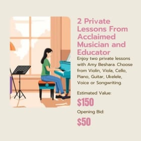 2 Private Lessons From Acclaimed Local Musician and Educator item