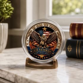 1776-2026 Double-Sided Patriotic Coin item