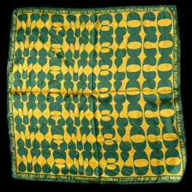 Bandana - Miamibloco Green/Yellow (Silk) item