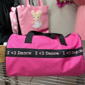 Photo of Pink and Black Dance Bag
