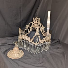 Antique Rustic Chandelier item