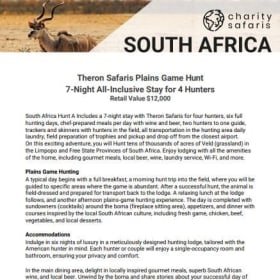 South Africa Hunting Safari (4 Hunters) item