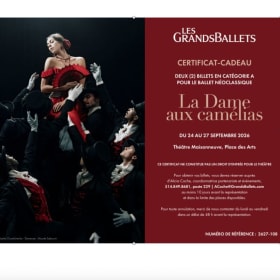 Lot 15 – Paire de billets pour les Grands Ballets Canadiens item