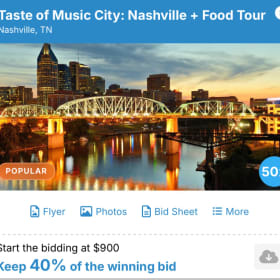 Nashville Food Tour Getaway item