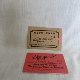 TWO $50 ¿Por Qué No? Taqueria Gift Cards item