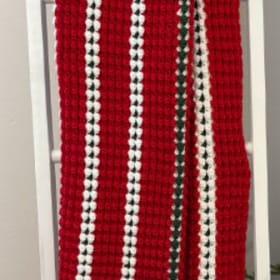 Handmade Holiday Afghan item