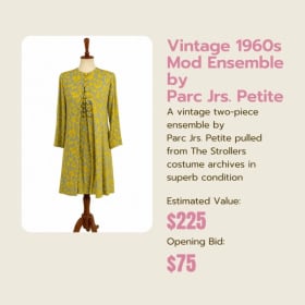 Vintage 1960s Mod Ensemble by Parc Jrs. Petite item
